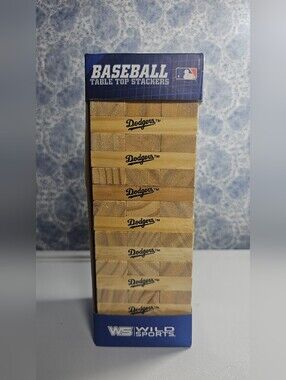 MLB LA Dodgers Wild Sports Table Top Stacker Game Official MLB Merch Brand New